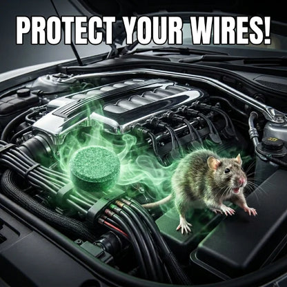 💥LAST DAY SALE 50%OFF💥🟢 Natural Peppermint Rodent Deterrent Tablets – 12 Pack
