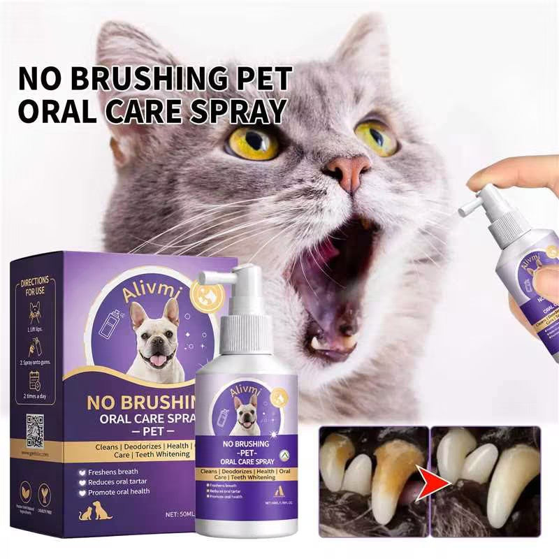 🍃No-Brushing Oral Care Spray for Dogs & Cats