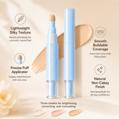 Dual-Effect Concealer & Powder Foundation