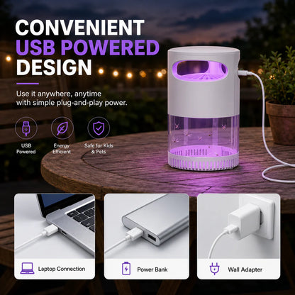 🦟 50% OFF! UV Mosquito Killer Lamp – quiet, USB, chemical-free. 50K+ sold! 🔇🌙