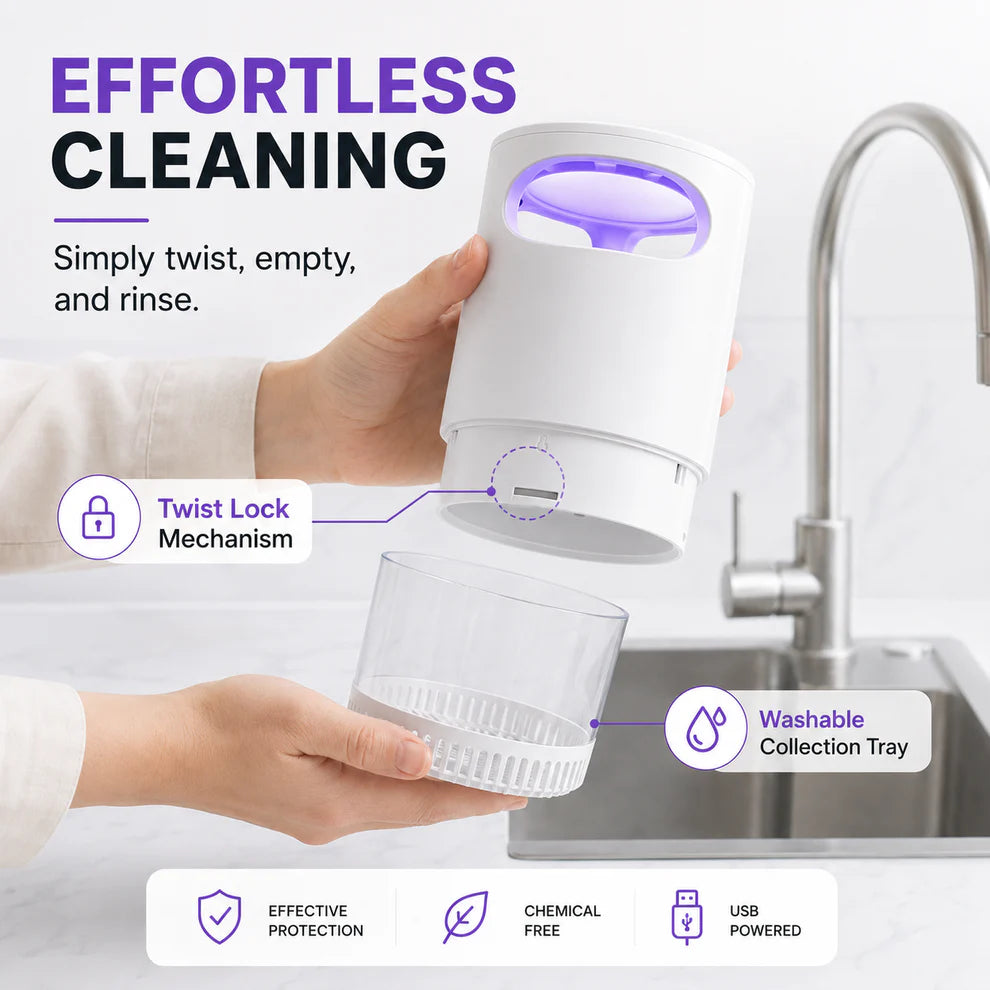 🦟 50% OFF! UV Mosquito Killer Lamp – quiet, USB, chemical-free. 50K+ sold! 🔇🌙