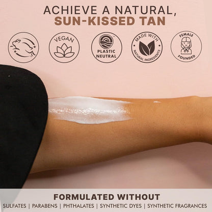 alivmi Natural & Unlock Your Natural, Organic Glow Tanning Lotion