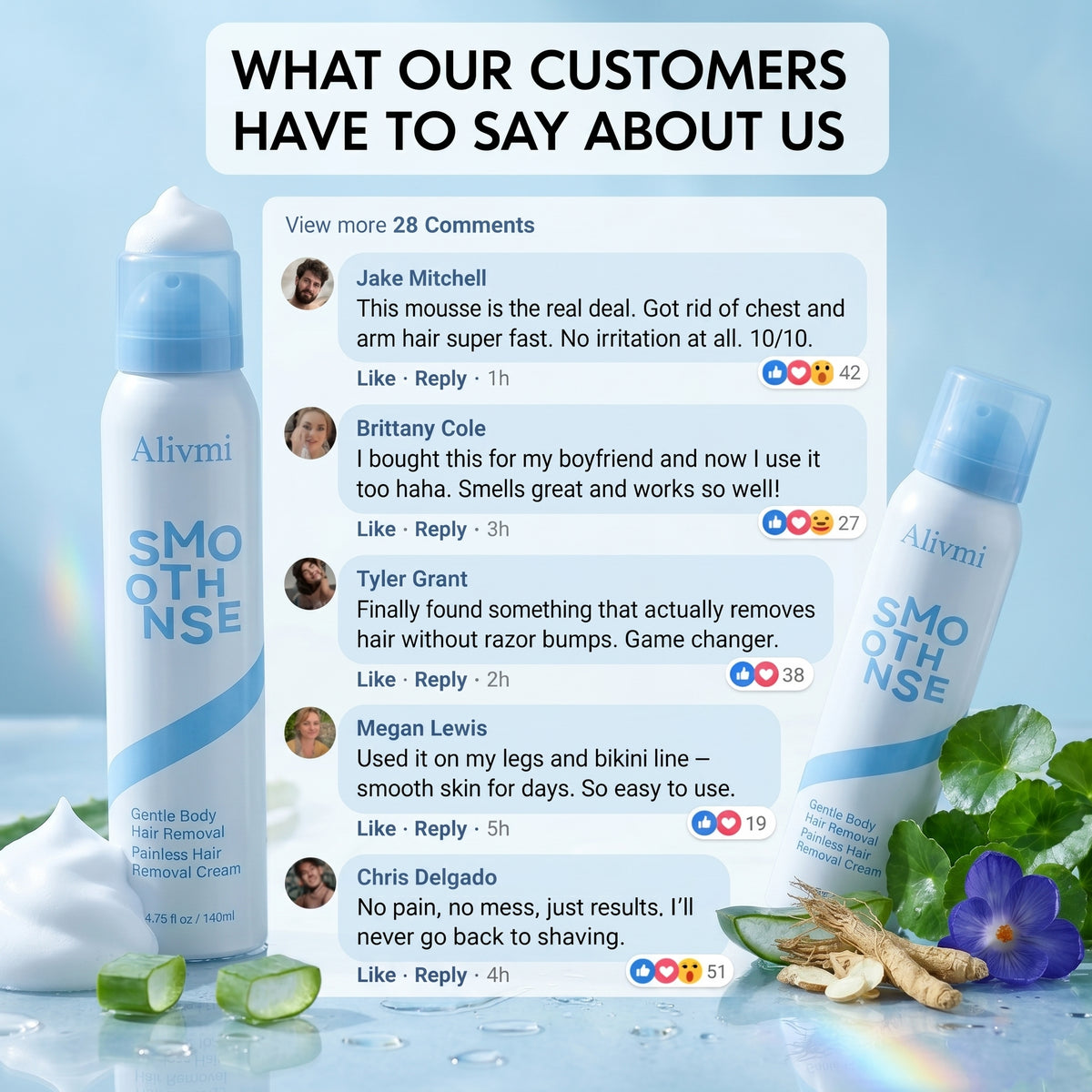 Alivmi Hair Removal Mousse