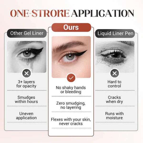 24HR Waterproof Eyeliner — Day to Night Wear