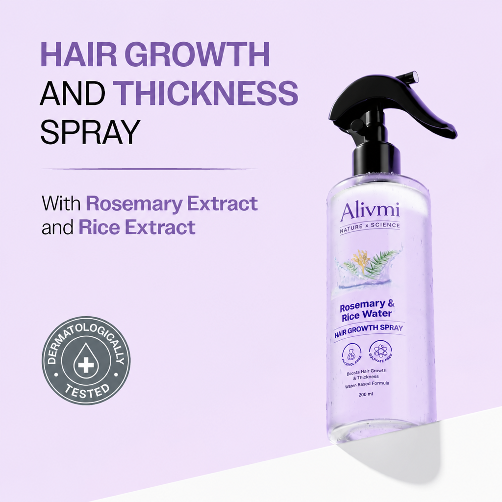 🌿Alivmi Organic Rosemary Hair Growth Shampoo