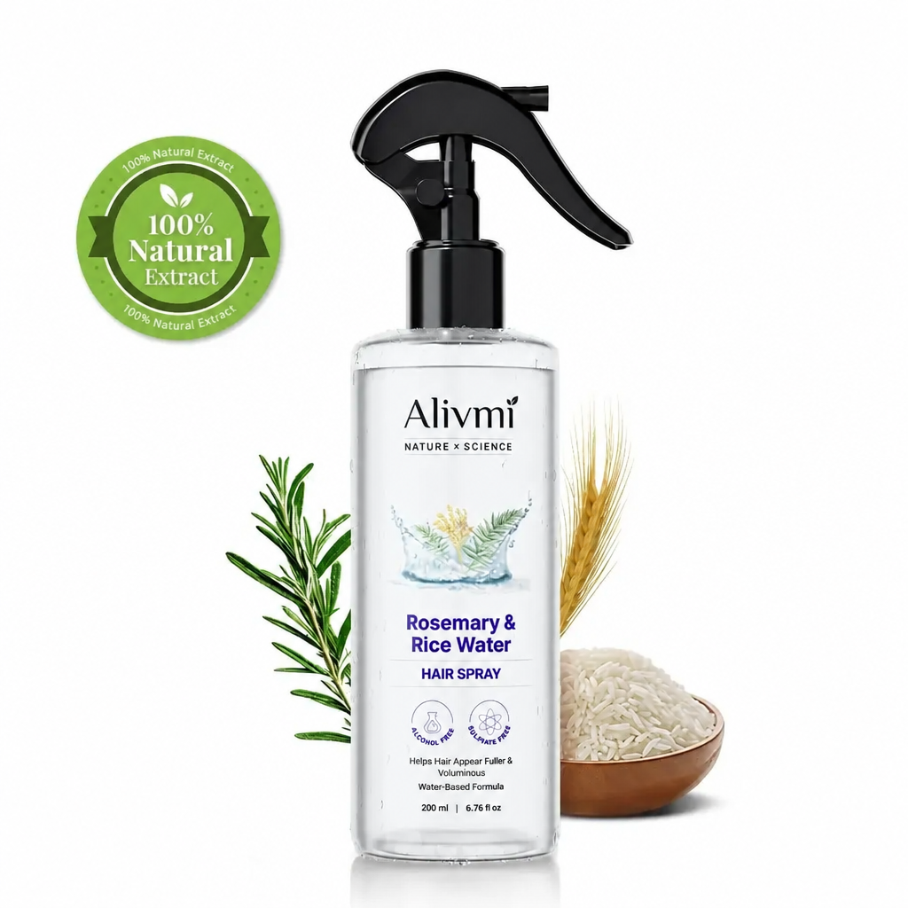 🌿Alivmi Organic Rosemary Hair Growth Shampoo